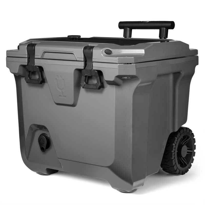 Br Tank 35-Quart Rolling Cooler | Charcoal - Simple Style